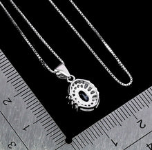 Cargar imagen en el visor de la galería, Colgante Tanzanita y Topacio Blanco