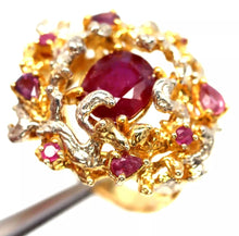 Cargar imagen en el visor de la galería, Anillo Rubi Gold