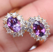 Cargar imagen en el visor de la galería, Anillo Amatista Gold