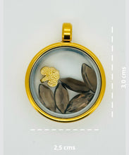 Cargar imagen en el visor de la galería, Medallón Vitra Cuarzo Fumé