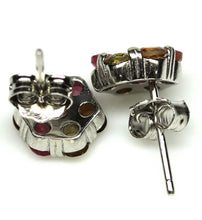 Cargar imagen en el visor de la galería, Aros Turmalina de Colores