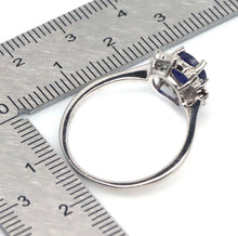 Cargar imagen en el visor de la galería, Anillo Zafiro y Troca Topacio Blanco