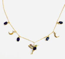 Cargar imagen en el visor de la galería, Collar Colibrí Amatista