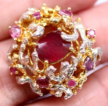 Cargar imagen en el visor de la galería, Anillo Rubi Gold