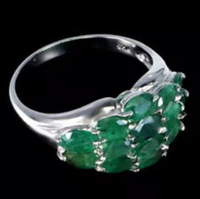 Cargar imagen en el visor de la galería, Anillo Esmeralda