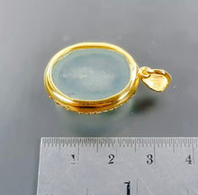 Cargar imagen en el visor de la galería, Colgante Aguamarina Gold
