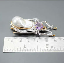 Cargar imagen en el visor de la galería, Prendedor Insecto Amatista