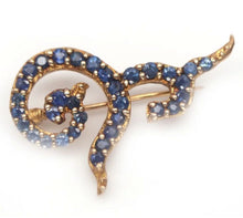 Cargar imagen en el visor de la galería, Prendedor Caracol Zafiro