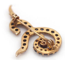 Cargar imagen en el visor de la galería, Prendedor Caracol Zafiro
