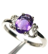 Cargar imagen en el visor de la galería, Anillo Oval Amatista / Talla 5,5 (11)