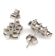 Cargar imagen en el visor de la galería, Aros Hoja Turmalina
