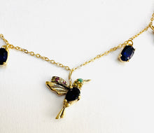 Cargar imagen en el visor de la galería, Collar Colibrí Amatista
