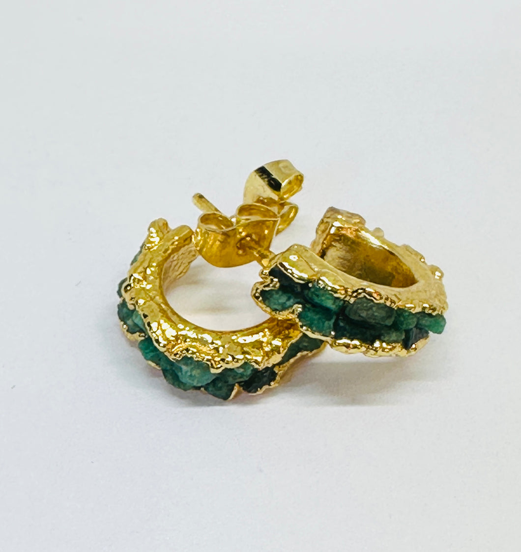 Aros Argolla Esmeralda Colombia