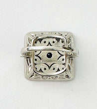Upload image to gallery viewer, Art Deco Square Ring 06