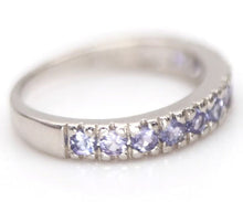 Upload an image to the gallery viewer, Medium Tanzanite Band Ring / Size 6,5 (13)