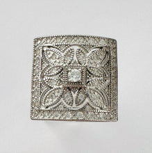 Upload image to gallery viewer, Art Deco Square Ring 01