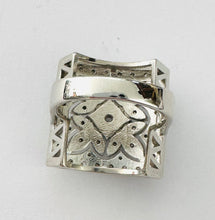 Upload image to gallery viewer, Art Deco Square Ring 01