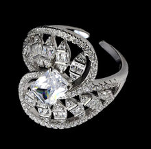 Load image in gallery viewer, White Topaz Ring