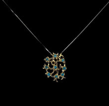 Load image in gallery viewer, Apatite Gold Pendant