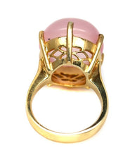 Upload an image to the gallery viewer, Pink Quartz Ring / Size 6,5 (13)