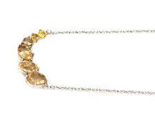 Load image in gallery viewer, Citrine and Yellow Sapphire Necklace