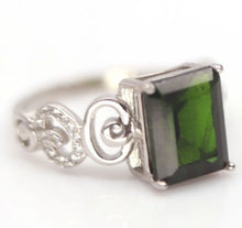 Load image in gallery viewer, Chrome Diopside Ring / Size 7 (14)