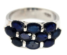 Load image in the gallery viewer, Sapphire Ring / Size 8 (17)