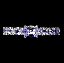 Load image in gallery viewer, Simple Tanzanite Ring / Size 8 (17)