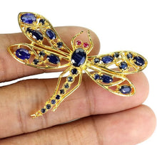 Upload image to gallery viewer, Gold Dragonfly Pin