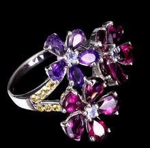 Load image in gallery viewer, Flowers Ring / Size 8 (17)