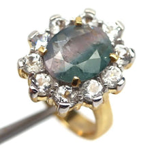 Load image in gallery viewer, Fluorite Gold Ring / Size 6,5 (13)