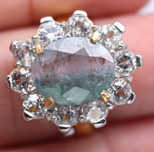 Load image in gallery viewer, Fluorite Gold Ring / Size 6,5 (13)