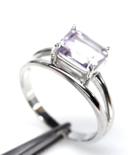 Load image into the gallery viewer, Rose of France Amethyst Ring / Size 6 (12)