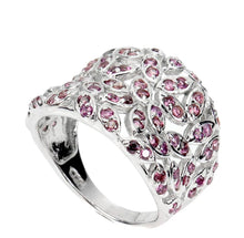 Load image in the gallery viewer, Rhodolite Garden Ring / Size 7,5 (16)
