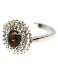 Upload an image to the gallery viewer, Black Rainbow Opal Ring / Size 6 (12)