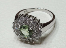 Cargar imagen en el visor de la galería, Anillo Redondo Amatista Verde / Talla 8 (17)
