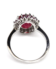 Upload image to gallery viewer, Madagascar Ruby Ring and Fancy Pink Sapphires / Size 7 (14)