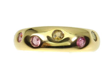 Upload an image to the gallery viewer, Gold Colored Tourmaline Ring / Size 7,5 (16)