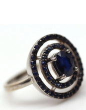 Load image in the gallery viewer, Sapphire Ring / Size 7 (14)