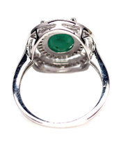 Upload image to gallery viewer, Emerald Oval Ring / Size 6 (12)